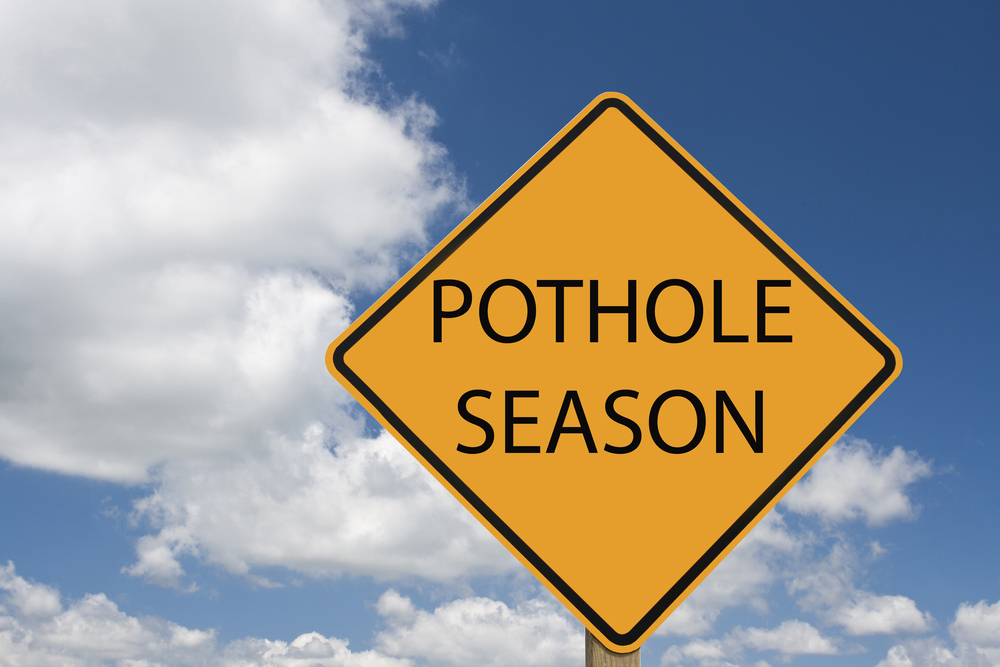Pothole Hazards in the Spring